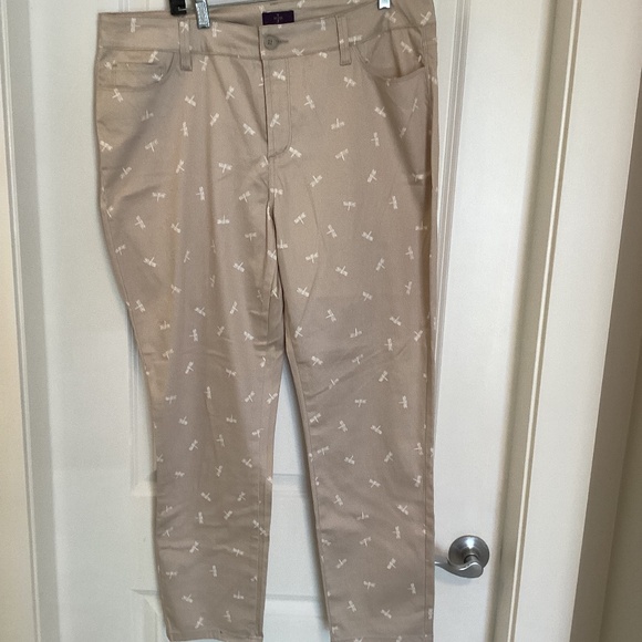 Cotton pants with dragonflies - Picture 1 of 2